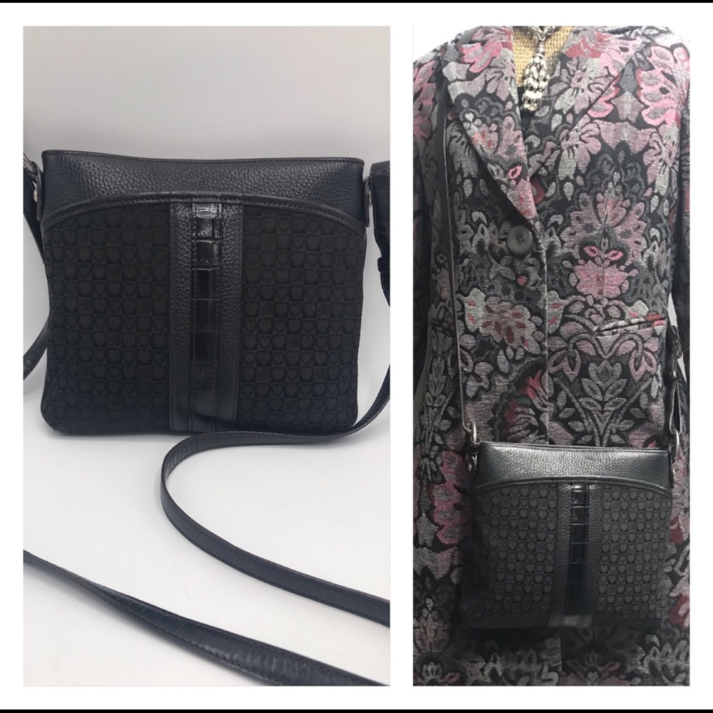 BRIGHTON Vintage Messenger Crossbody Bag❤️❤️